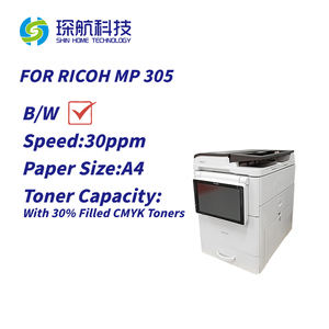 طابعة وناسخة رقمية مجددة MP 305 بحجم A4 بالأبيض والأسود، بحالة 95% جديدة، 30 صفحة في الدقيقة، مناسبة للمكاتب الصغيرة - Product Image 3