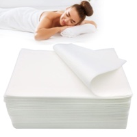 Draps de lit jetables hygiéniques, doux au toucher, en polypropylène, absorbants, en vente
