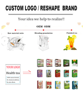 Thé Détoxifiant Naturel Chinois pour un Ventre Plat, Nettoyage en Profondeur, Contrôle du Poids, Beauté Corporelle et Nettoyage du Côlon