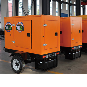 Générateur diesel silencieux de type remorque 250 KVA avec réservoir de carburant et ATS pour <span class=keywords><strong>chantier</strong></span> de construction - Product Image 6