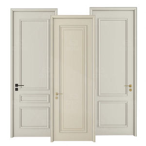 Design moderne européen Portes d'intérieur avec peinture <span class=keywords><strong>blanche</strong></span> pour intérieur de maison Portes d'intérieur en bois blanc pour chambres à coucher - Product Image 1