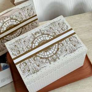 Crystal Decanter Set With Diamond Pattern Glass Stopper Luxury Whiskey Decanter Gifts <b>Box</b> Set <b>for</b> Bar and Home Holiday Giving - Product Image 5