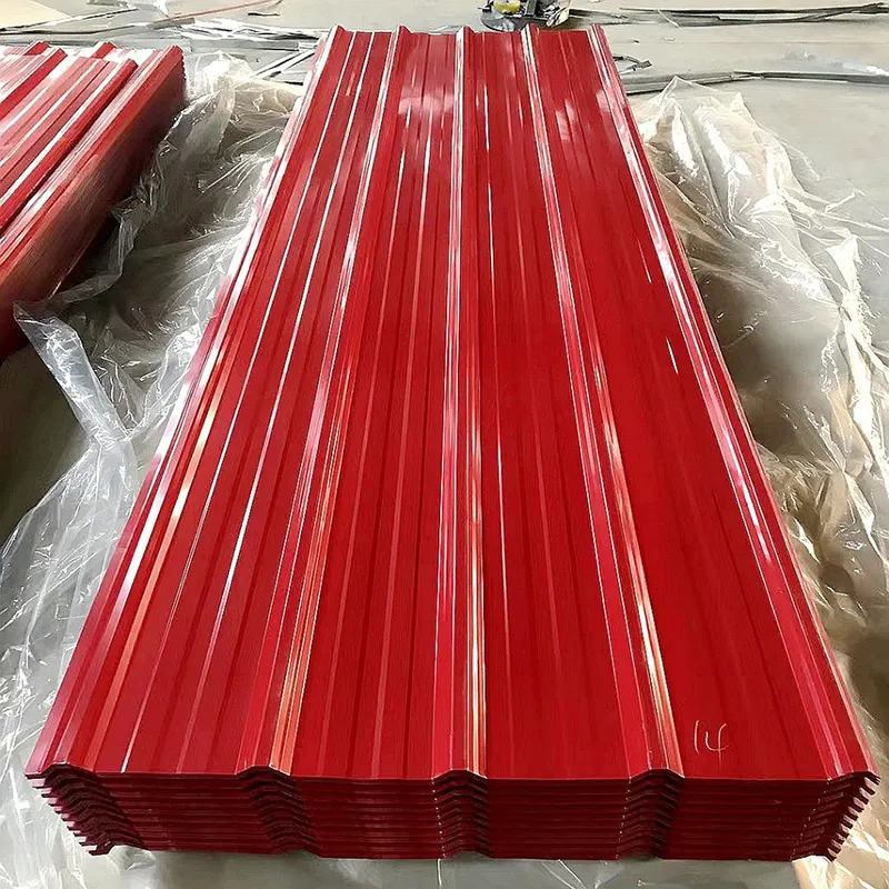 Popular Zinc Coated Metal Corrugated Aluminum Roof Sheet Prime PPGI Steel Sheets Hot Dip Galvanized Corrugated Steel Sheet