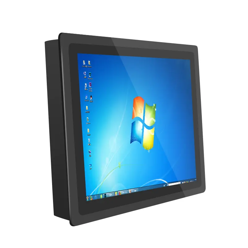 Wall Mounted Ip65 10.1 15 15.6 18.5 21.5 Inch Resistive Capacitive Touch Screen Computer Industrial All In One Pc