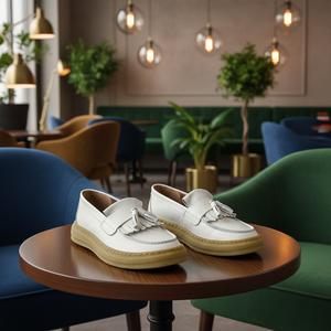 Zapatos de Cuero para Hombre, Modelo 2026, Más Vendidos, Diseño de Punta Redonda, Transpirables, Fáciles de Poner - Product Image 1