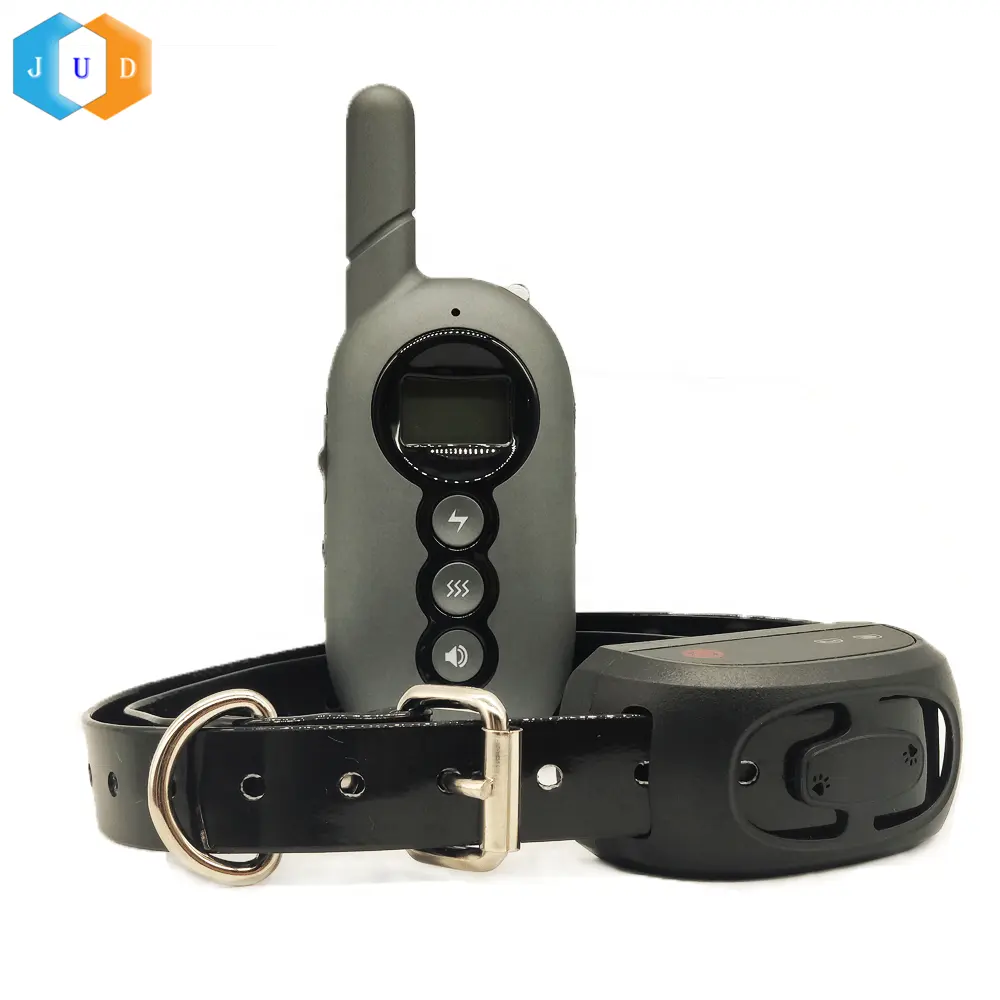 2023 collier de dressage pour chien personnalisé 330M télécommande vibrer choc statique pas d'aboiement collier Rechargeable Anti-aboiement intelligent collier de dressage pour chien