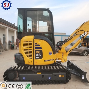รถขุดตีนตะขาบนำเข้า Komatsu PC35MR PC35 มือสอง รุ่นเล็ก ขายดี มีสินค้าในสต็อก รถขุดก่อสร้าง PC50 PC30 PC78 สำหรับขาย - Product Image 2