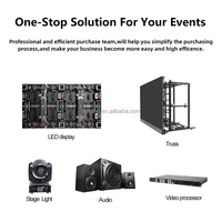 Pantalla LED de Alquiler para Interiores y Exteriores HD 4K a Todo Color, P2.6 P2.97 P3.91mm, IP65 Impermeable, Video Wall de Animación, Frecuencia de Actualización de 7680Hz