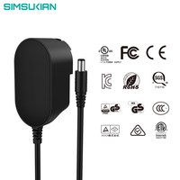 Adaptateur secteur 12v Ac/dc 2a Alimentation universelle 12V2A avec prises interchangeables