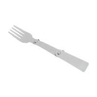Couverts de camping pliables portables en acier inoxydable SUS304 : cuillère, fourchette, cuillère-fourchette, couteau pliables pour voyage