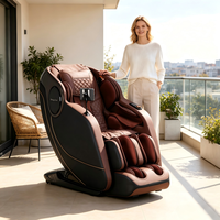 Nouveau fauteuil de massage avec thérapie de chaleur profonde, cuir résistant au froid et construction robuste