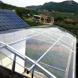ألواح سقف شفافة من البولي كربونات الصلب لمواد البناء البلاستيكية للبيوت الزجاجية - Product Image 1