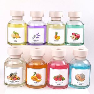 130 ml Fruit Scent <b>Reed</b> <b>Diffuser</b> Set Glass Bottle Luxury Essential Oil Fire Free Aromatherapy Air Freshener - Product Image 1