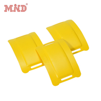 Etiqueta de Cuero RFID UHF Impermeable para Superficies Curvas, Etiqueta Anti-Metal en Forma de Arco para Rastreo de Activos, Gestión de Herramientas y Equipos de TI