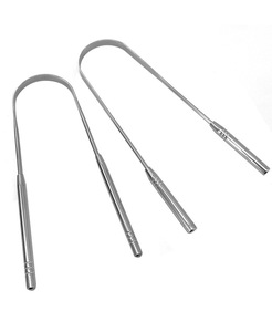 100% y tế cấp chuyên nghiệp thép không gỉ lưỡi <span class=keywords><strong>scraper</strong></span> - Product Image 5