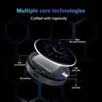 Meilleure vente 8GB 128GB Carplay Ai Box noir Navigateur Android d'usine pour YouTube Netflix Carplay avec 1 an de garantie