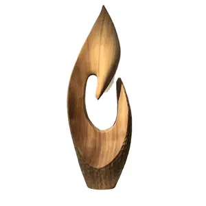 Houten Sculpturen Abstract Hout Tuin Sculpturen Hout Decoratie Natuurlijke Huisdecoratie Liefde Europa Hout Gesneden Zeer Welkom