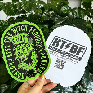 Etiquetas Adhesivas de Vinilo PVC Personalizadas, Impresión Resistente a los Rayos UV, Resistentes al Agua para Exteriores, Logotipo de Dibujos Animados Personalizado, Etiquetas Adhesivas de Vinilo PVC, Maqueta Gratuita - Product Image 5