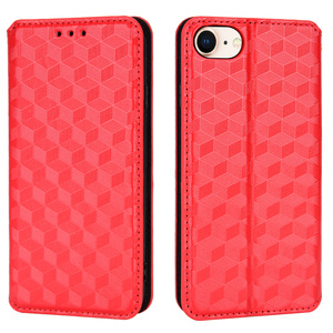 Cho iphonese3, SE2,7,8,<span class=keywords><strong>6</strong></span>,6S kim cương hình ba chiều mô hình PU điện thoại trường hợp Ví <span class=keywords><strong>Wristlet</strong></span> lật - Product Image 4