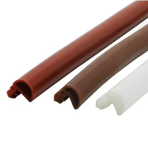 China Fabrikant Houten Deur Siliconen Rubber Tpe Pvc Zegel Strips In Sleuf