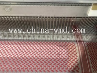 Tissu arabe shemagh yashemagh rapière métier à tisser navette prix de la machine