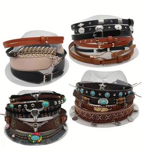 Échantillon Gratuit 2025 Shinehats Chapeau de Luxe Femme Western à Large Bord Fedora en Feutre Vente en Gros Chapeaux de Cowboy Personnalisables avec Logo - Product Image 4