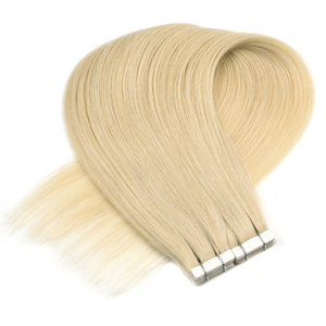 Extensiones de Cabello Adhesivas al por Mayor, 100% Cabello Humano Remy con Cutícula Alineada, Liso Sedoso, Doble Trama, Muestra de Extensiones de Cabello Adhesivas - Product Image 4
