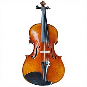 Violín estilo <span class=keywords><strong>barroco</strong></span> 4/4 con tapa de abeto, fondo de arce flameado, diapasón de ébano, sonido dulce, barniz espiritual, cuerdas de nailon, venta al por mayor - Product Image 1