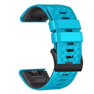 Tschick QuickFit 22 26mm <span class=keywords><strong>Bracelet</strong></span> en Silicone pour <span class=keywords><strong>Garmin</strong></span> Fenix 7X 7 6X 6 Pro 5 5X Plus MK1 <span class=keywords><strong>Bracelet</strong></span> de Montre <span class=keywords><strong>Epix</strong></span> Gen <span class=keywords><strong>2</strong></span> Enduro <span class=keywords><strong>2</strong></span> - Product Image 5