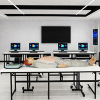 DARHMMY PVC Computadora ECG Simuladores Varias herramientas de educación en ciencias médicas