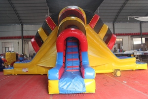 WINSUN Grand toboggan volcanique gonflable en PVC à thème pour parc sportif et centre commercial - Product Image 4