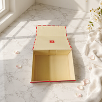 Boîte cadeau de luxe en carton pliable avec logo personnalisé, conception gratuite du fabricant, finition mate, fermeture magnétique, emballage cosmétique