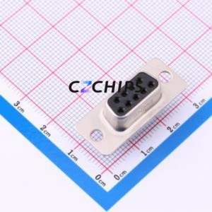 DE-9SF-N D-Sub/VGA Connector Connector ( Gender: Female )( Total Number of PINs: 9P )( Mounting Type: Panel Mount ) - Product Image 1