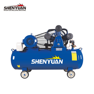 Réservoir du fournisseur 10hp 500L d'usine avec le compresseur d'air de piston de compression de courroie de roue Italie - Product Image 1