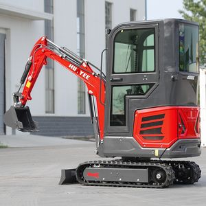Envío Gratis, Mini Excavadora Hidráulica de 1.8 Toneladas hy18, Mini Excavadora Diesel para Jardín, Precio de Fábrica, Mini Excavadoras para Granja - Product Image 3