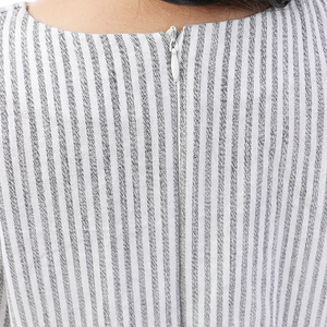 Commercio all'ingrosso Bambini Boutique di Abbigliamento Biancheria per Neonati Che Coprono Le Ragazze Della Banda di <span class=keywords><strong>Lino</strong></span> Manica Corta Vestiti Da Estate con Tasche - Product Image 6