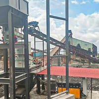 Concasseur à cône BAICHY CH430 100-150TPH, installation de concassage d'agrégats et de fabrication de sable pour le projet de construction des Comores, fabricant