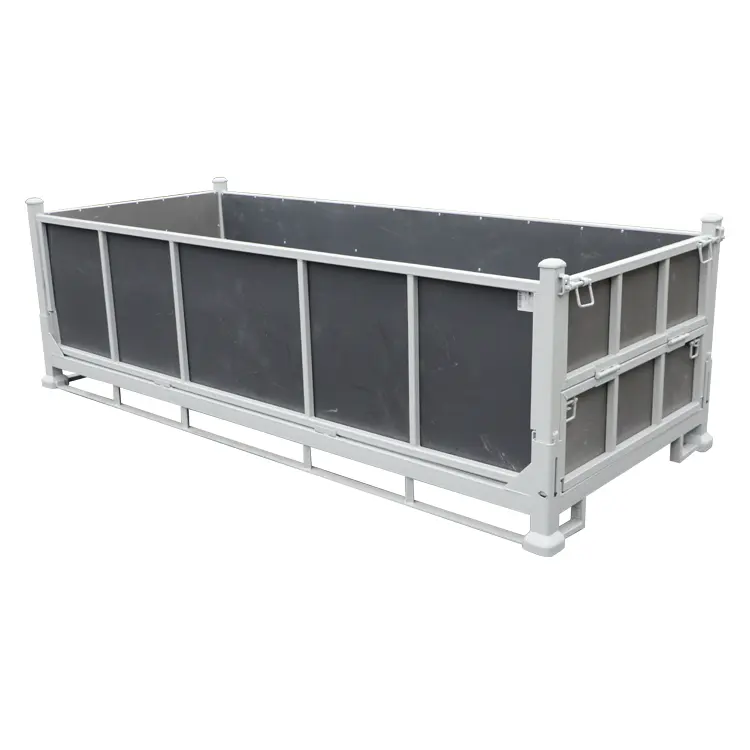 Heavy Duty Large size Storage Boxes Stackable Storage Boxes Metal container suitable for lift whole store