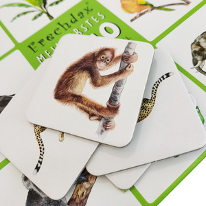 Tarjetas Flash de aprendizaje de impresión personalizada para niños, tarjetas cognitivas con <span class=keywords><strong>alfabeto</strong></span> inglés, para educación temprana - Product Image 6