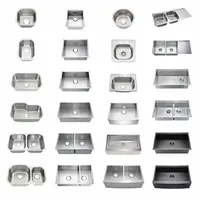 HMW3219 Évier de cuisine sous plan fait à la main Gunmetal Nouvel évier de cuisine multifonctionnel en acier inoxydable à cuvette unique avec plateau