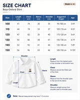 Chemise Oxford Garçon 2026 à Manches Longues en Coton, Boutonnée, Broderie Ours, Décontractée, Style Preppy, Légère, pour Uniforme Scolaire et Usage Quotidien