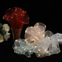 Feines Kuchenband-Netzgewebe Vielseitiges Dekorationsmaterial für Hochzeitstorten Blumenarrangements Partydekoration