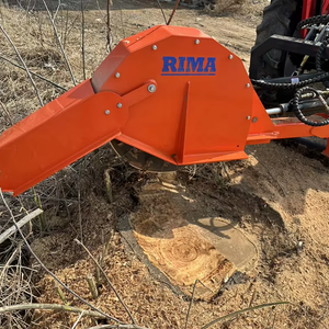 <span class=keywords><strong>Broyeur</strong></span> de souches robuste à attelage trois <span class=keywords><strong>points</strong></span> pour tracteurs de 30 à 80 CV avec 40 °   Bras oscillant, machine forestière de défrichage entraînée par une prise de force (PTO) - Product Image 1