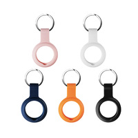 Étui de protection en silicone mini imperméable et écologique avec boucle métallique anti-poussière pour traceur GPS Apple pour chiens et chats, garantie 1 an