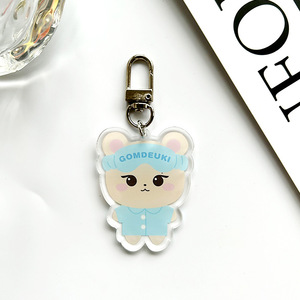 Spot Key Chain Acrylic Double-Sided UV Printing <b>Anime</b> Cartoon Pendant Accessories Lisa Rose Star Periphery Souvenir - Product Image 4