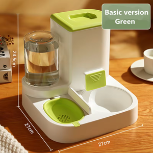Distributeur automatique antidérapant 2-en-1 Petdom Factory pour aliments et eau pour animaux de compagnie – Gamelles pour chiens - Product Image 1