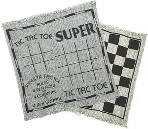 Jumbo Checkers, khổng lồ 3-in-1 Checkers trò chơi bảng Thảm trò chơi thiết lập, 2 người chơi - Product Image 3