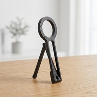 Support de téléphone magnétique flexible personnalisé en usine, rotation à 360°, support pliable portable pour utilisation sur bureau, compatible