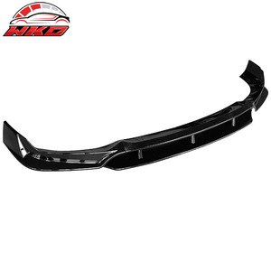 Lèvre de pare-chocs avant pour BMW G06 X6 2020-2023 Spoiler M Sport Style IKON Noir brillant ABS 4 pièces Accessoires automobiles - Product Image 3