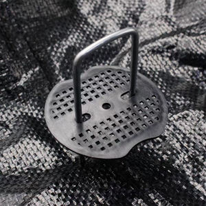Galvanized Steel Sod Staple U Shape Lawn Landscape <b>Pins</b> Weed Barrier Tent Stakes for Construction and Garden Work - Product Image 4